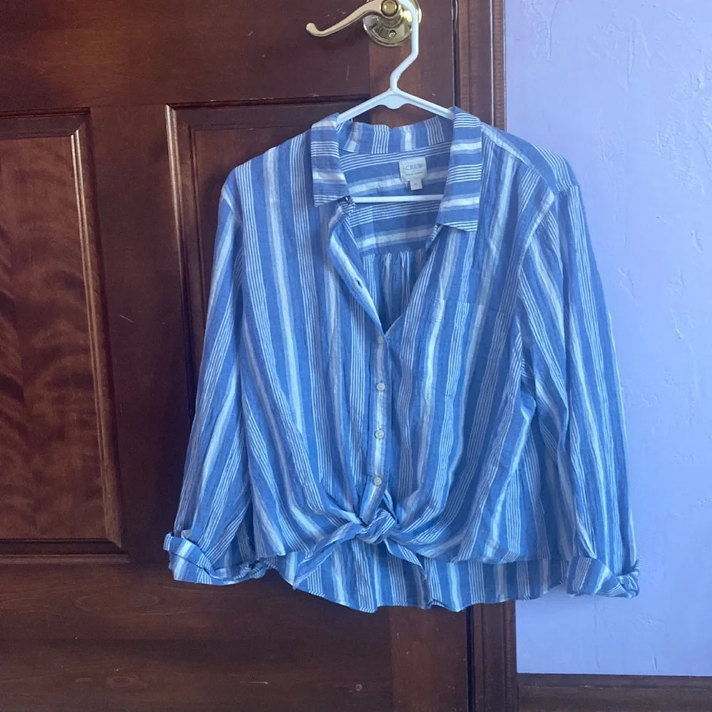 striped button down - Picture 1 of 1